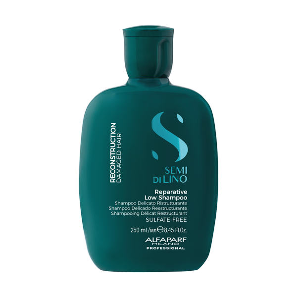 Semi Di Lino Shampoo Reconstruction for damaged hair with Bambo & Linseed  250ml